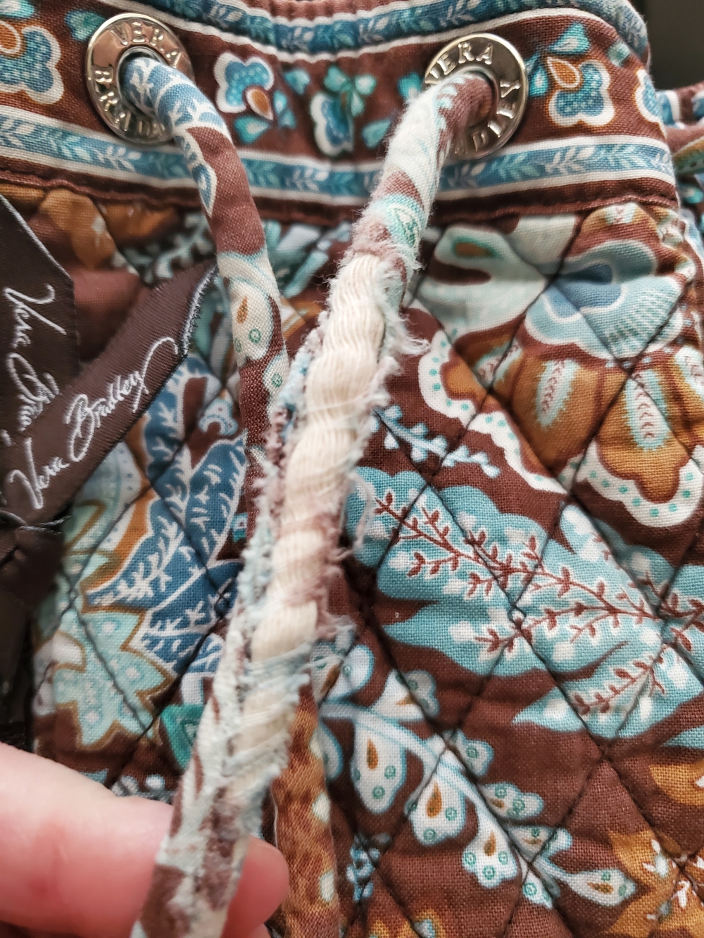 BUNDLE ONLY ITEM Vera Bradley Boho Backpack *FLAWS - Picture 14 of 16